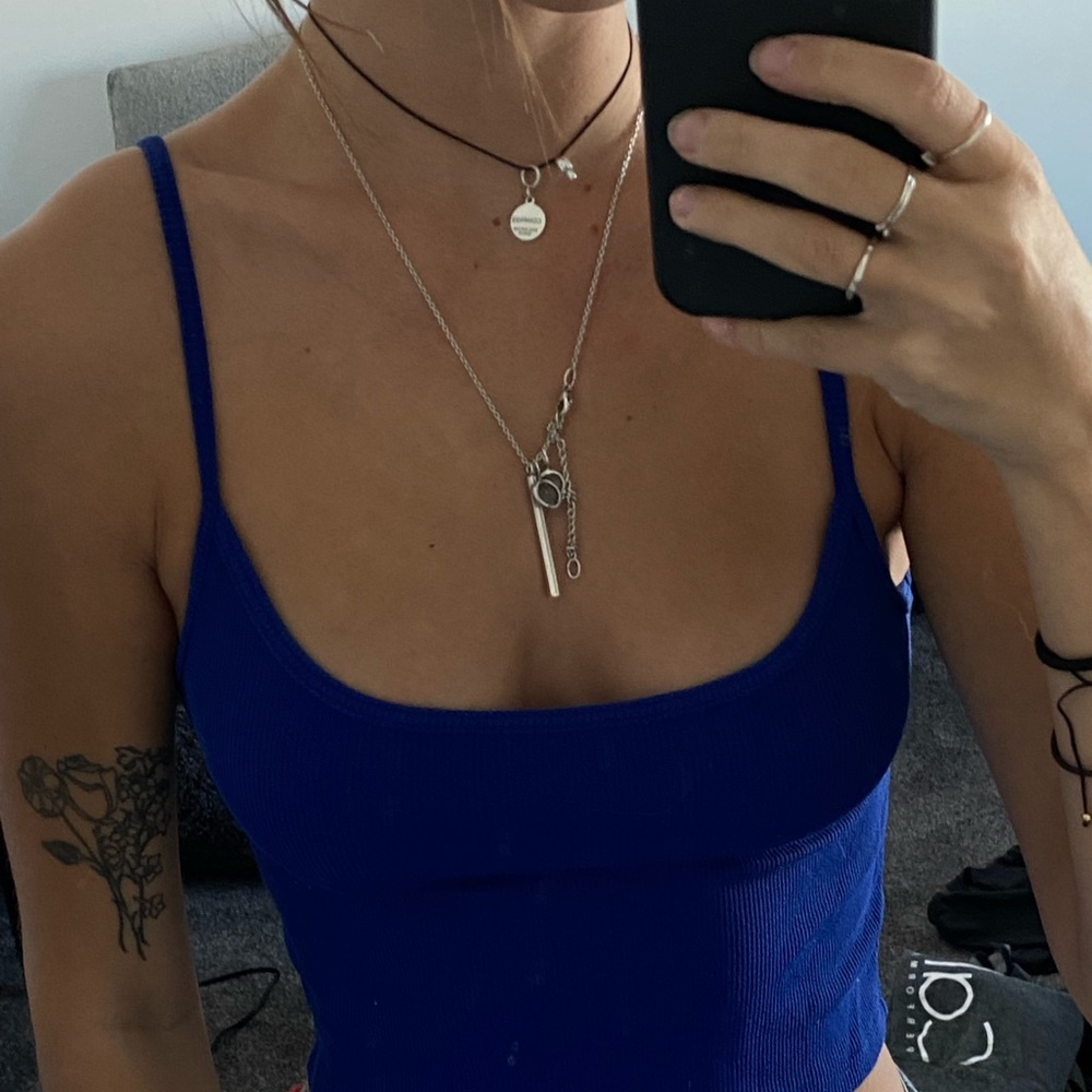 Brandy Melville electric blue tank